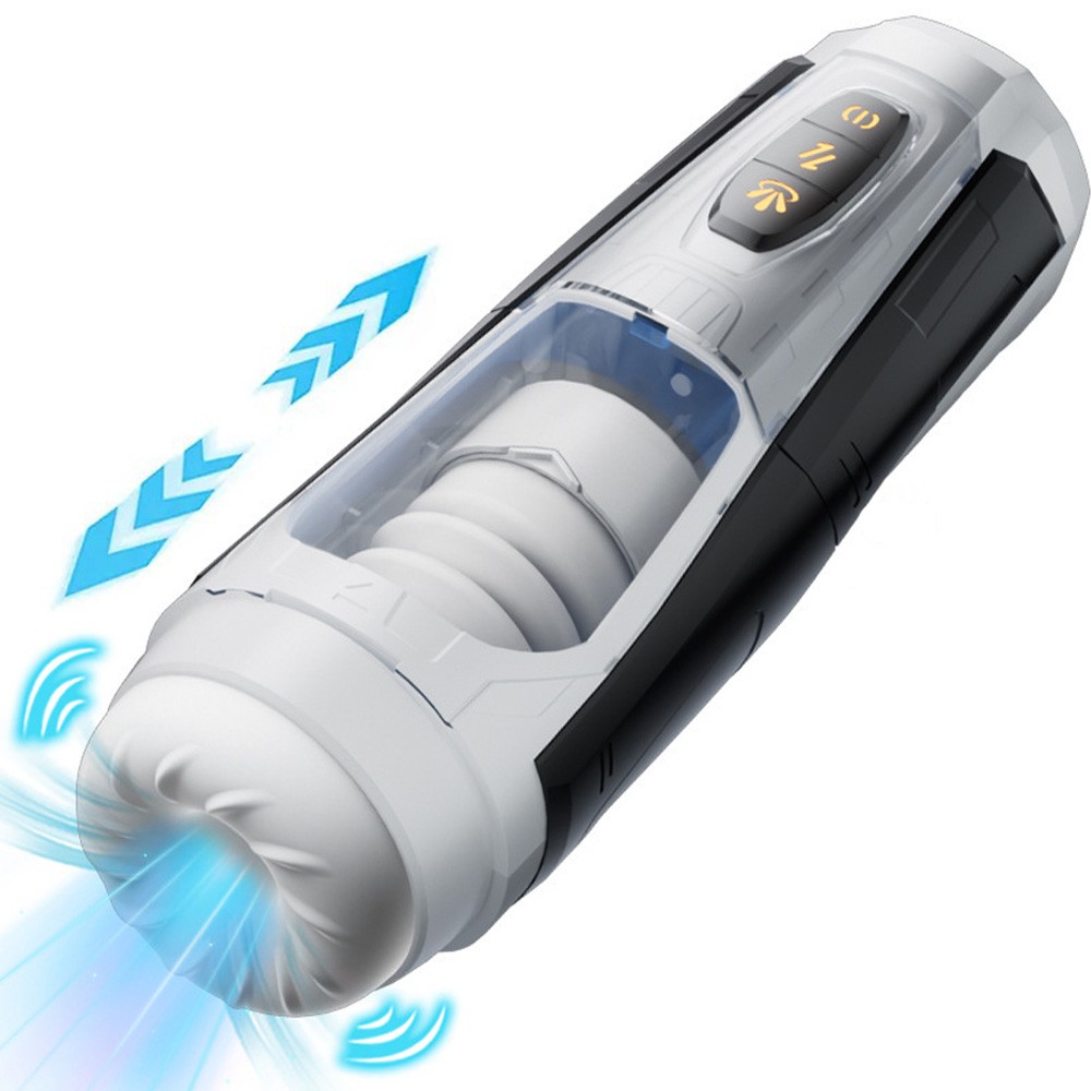 Venusfun Fully Automatic Masturbator Cup Men Sex Toy Hands Free Penis Vibrator