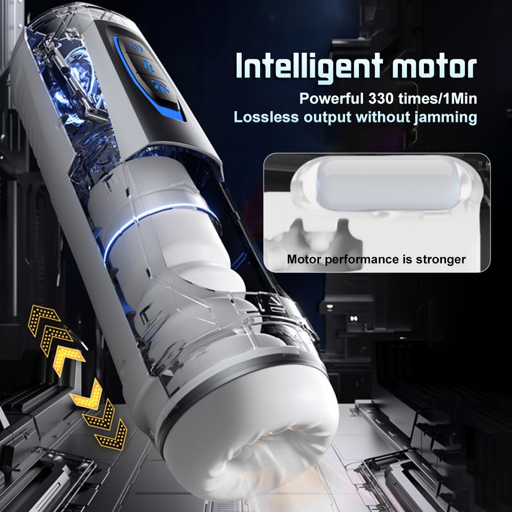 Venusfun Fully Automatic Masturbator Cup Men Sex Toy Hands Free Penis Vibrator