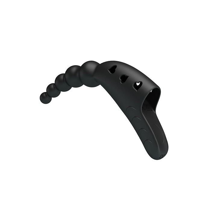 Pretty Love Jordin Beaded Finger Vibe Silicone Butt Plugs Rotating Anal Beads Adult Sex Toy Pretty Love Jordin Beaded Finger Vibe Silicone Butt Plugs Rotating Anal Beads Adult Sex Toy