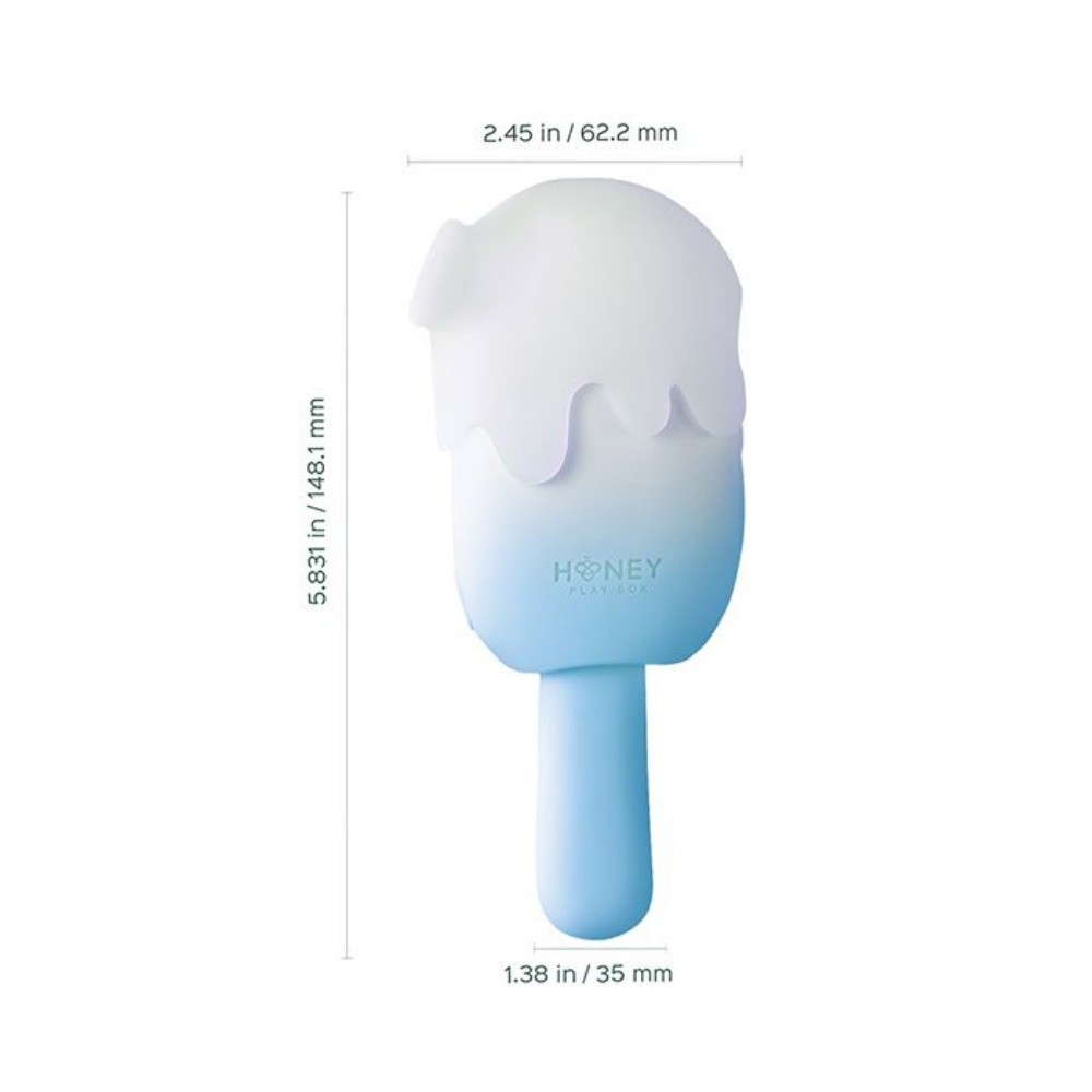 Honey Play Box Clitoral Vibrators Bite Me Sucking Tapping & Vibrating Cream Pop Stimulator