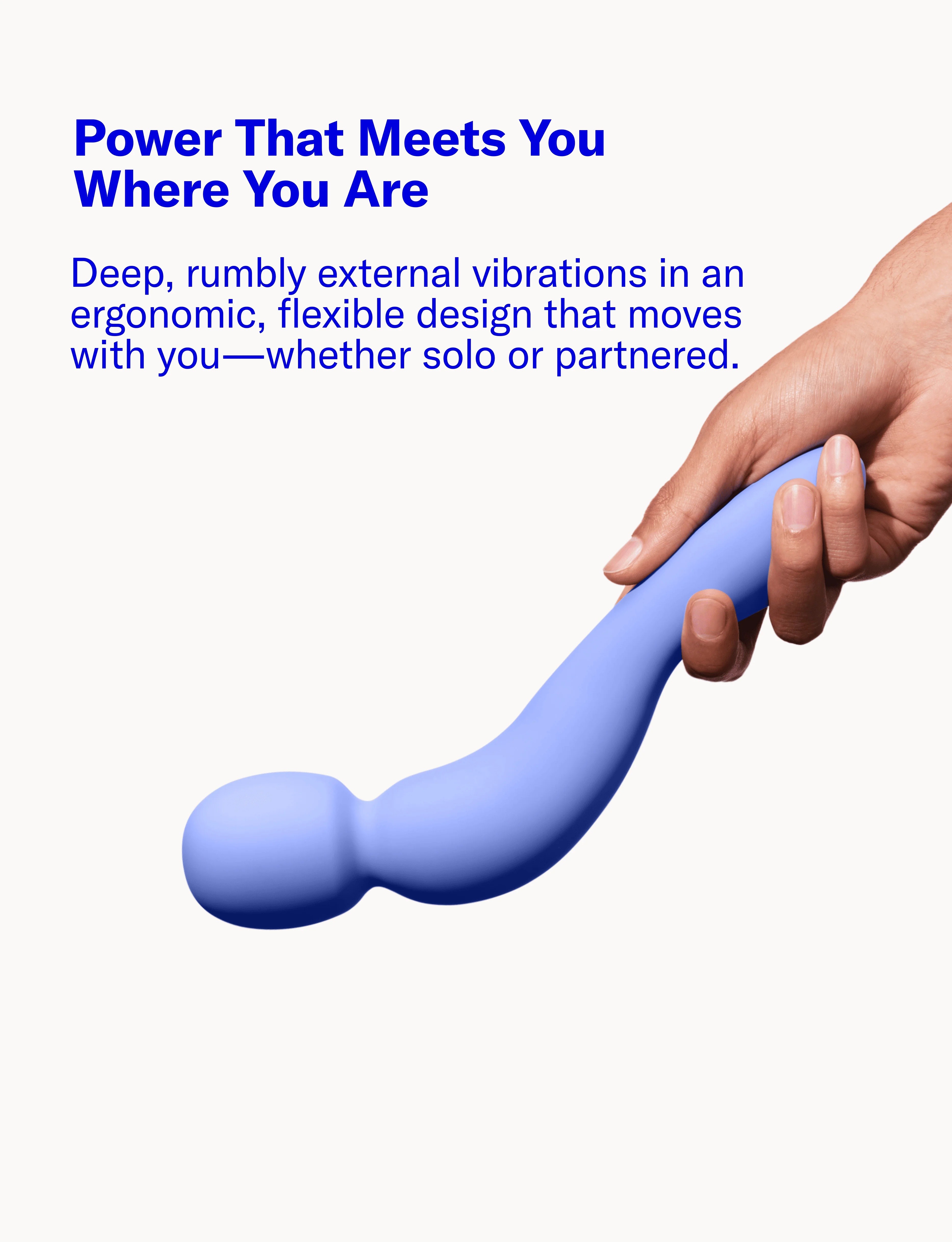 dame com periwinkle wand vibrator
