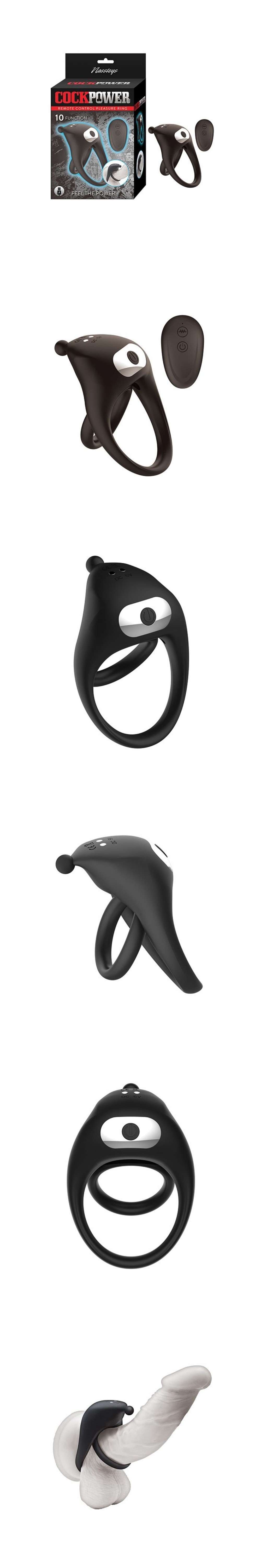 nasstoys cock power silicone pleasure double rings cock ring with remote control nasstoys cock power silicone pleasure double rings cock ring with remote control