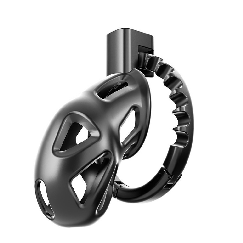 Venusfun Penis Rings Sissy Chastity Cage with 8 Adjustable Cock Rings & Invisible Lock