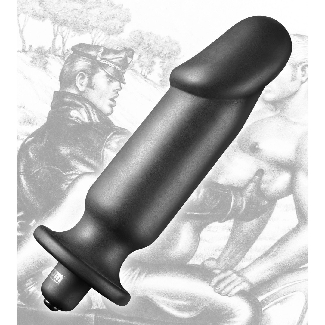 XR Brands Wand Vibrators Tom of Finland Silicone Vibrating Dildos Anal Plug Adult Sex Toy