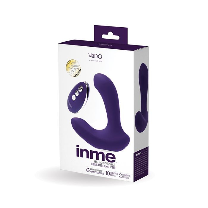 VeDO Clitoral Vibrators Inme Rechargeable Dual Vibe Remote Control Female Sex Toy