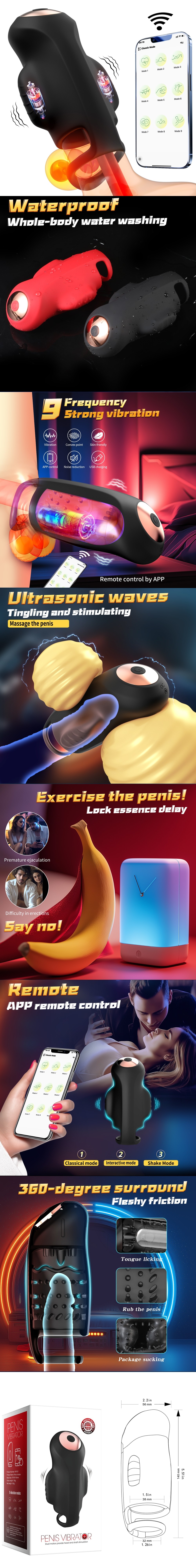 venusfun dual-motor penis massager automatic masturbators