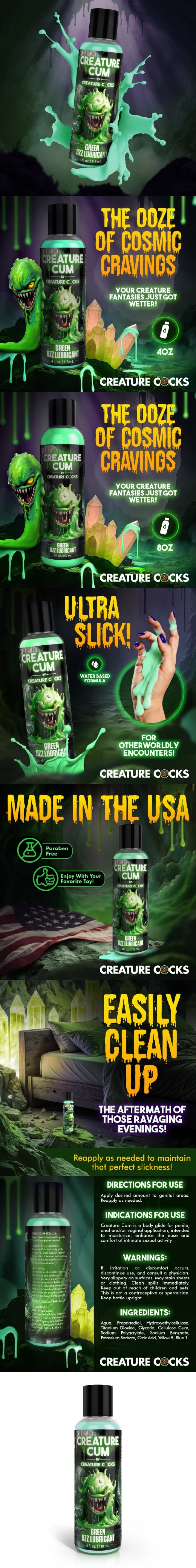 xr brand creature cum green jizz lubricant water based xr brand creature cum green jizz lubricant water based