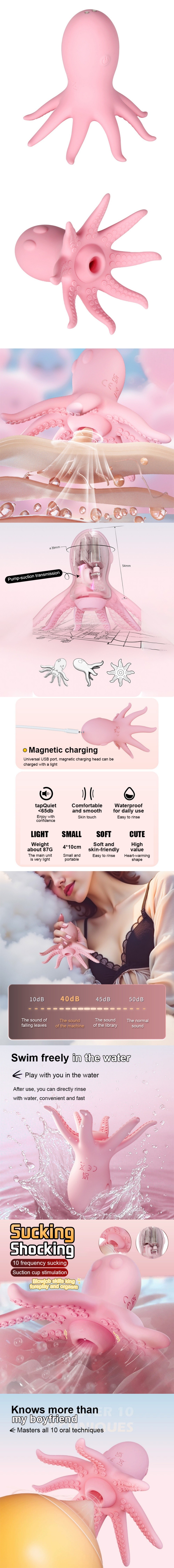 venusfun octopus breast massager clitoral vibrator nipple suction stimulator venusfun octopus breast massager clitoral vibrator nipple suction stimulator