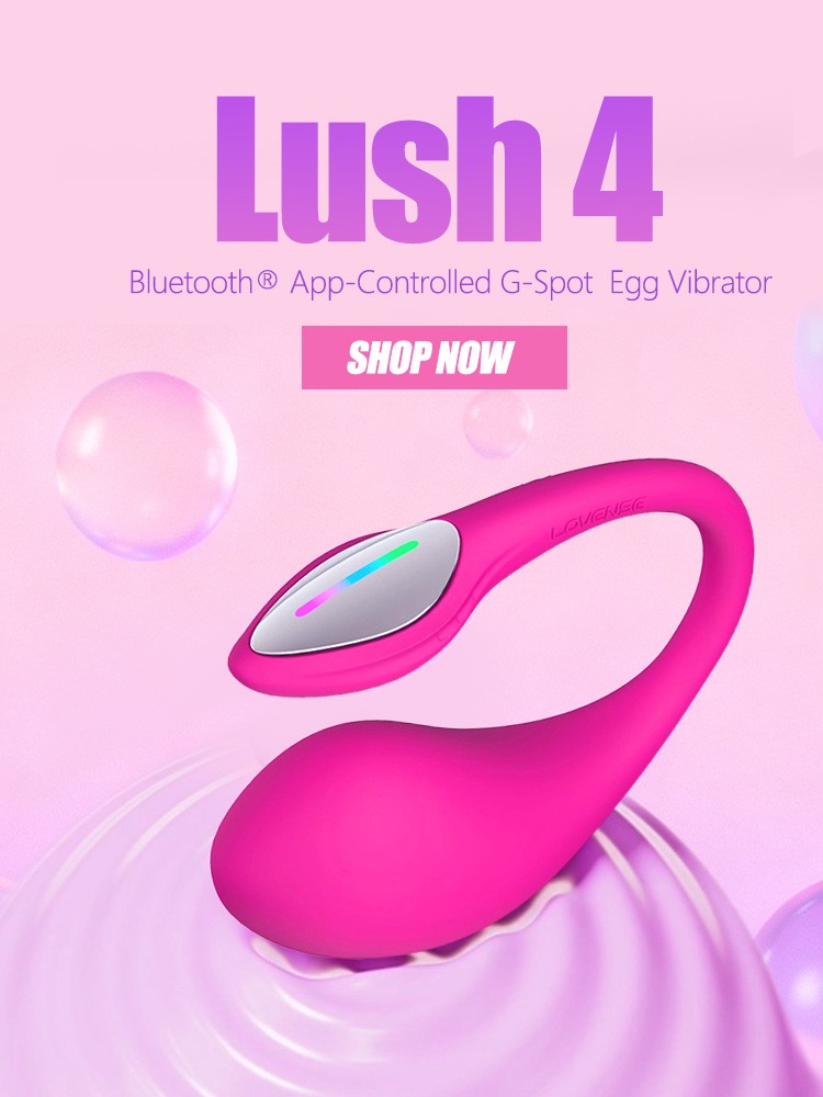 Lovense Lush 4 G-spot Egg Vibrator with App Control