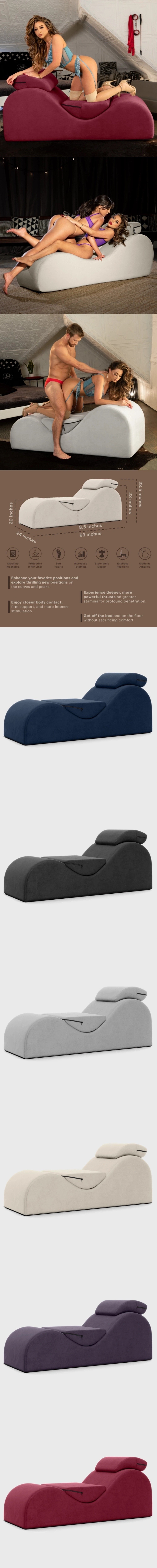 liberator esse lounger sex chair for couples better sex experience