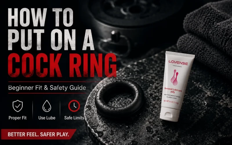 How to Put on a Cock Ring: Beginner Fit & Safety Guide