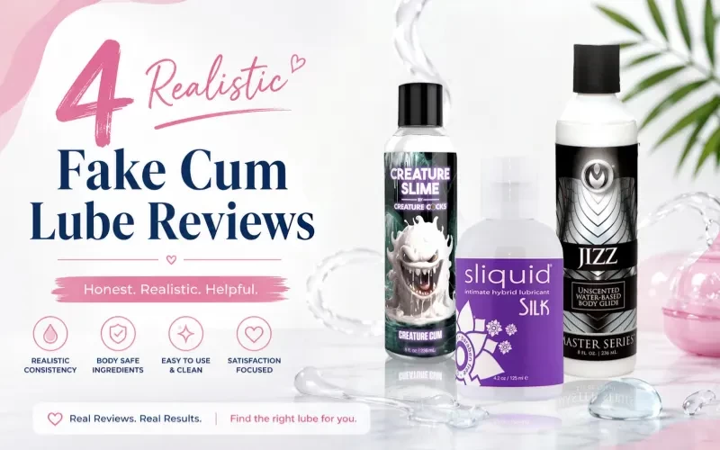 4 Realistic Fake Cum Lube Reviews You Should Try