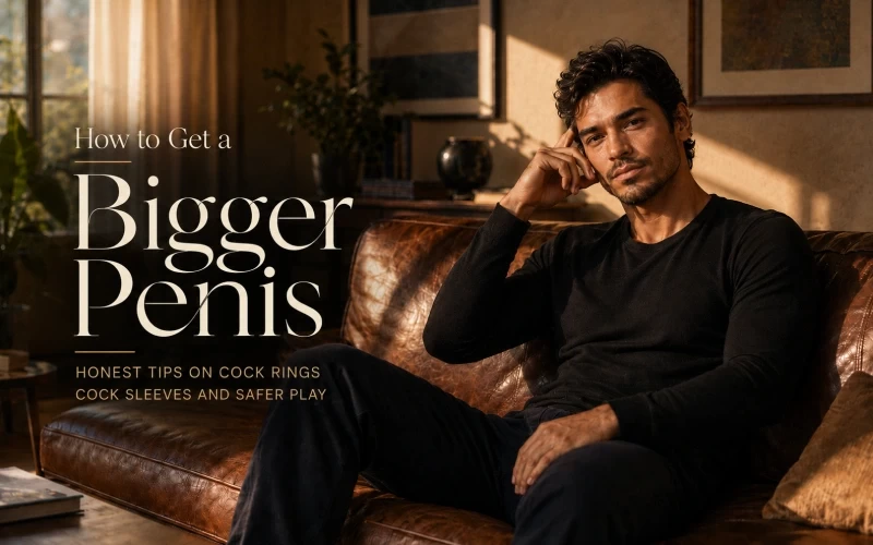 How to Get a Bigger Penis: Honest Tips on Cock Rings, Sleeves, and Safer Play