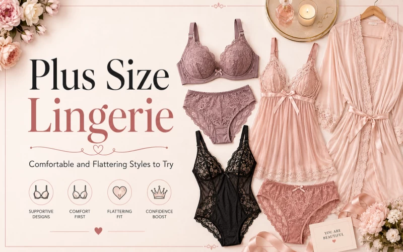 Plus Size Lingerie Guide: Comfortable and Flattering Styles to Try