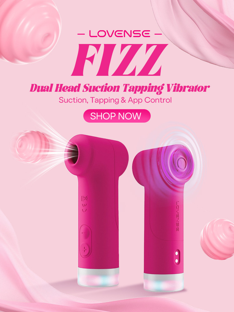 Lovense Fizz App Controlled Dual Head Clitoral Vibrator