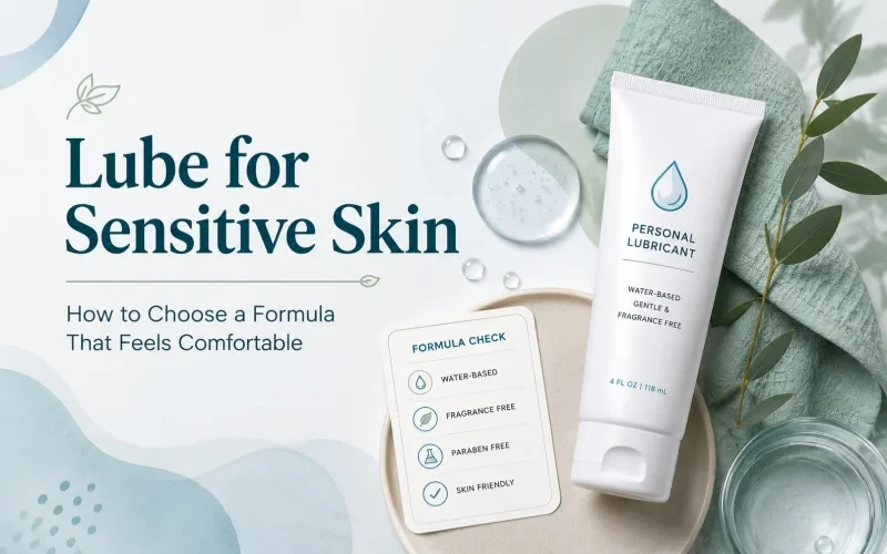 Lube for Sensitive Skin: How to Choose a Formula That Feels Comfortable