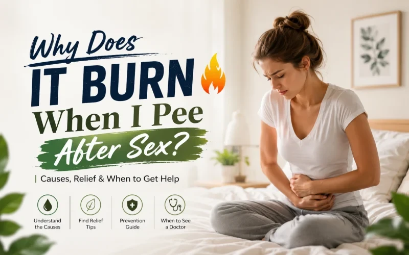 Why Does It Burn When I Pee After Sex?