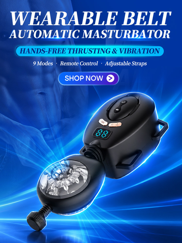 Venusfun Wearable Belt Automatic Male Masturbator with Remote Control