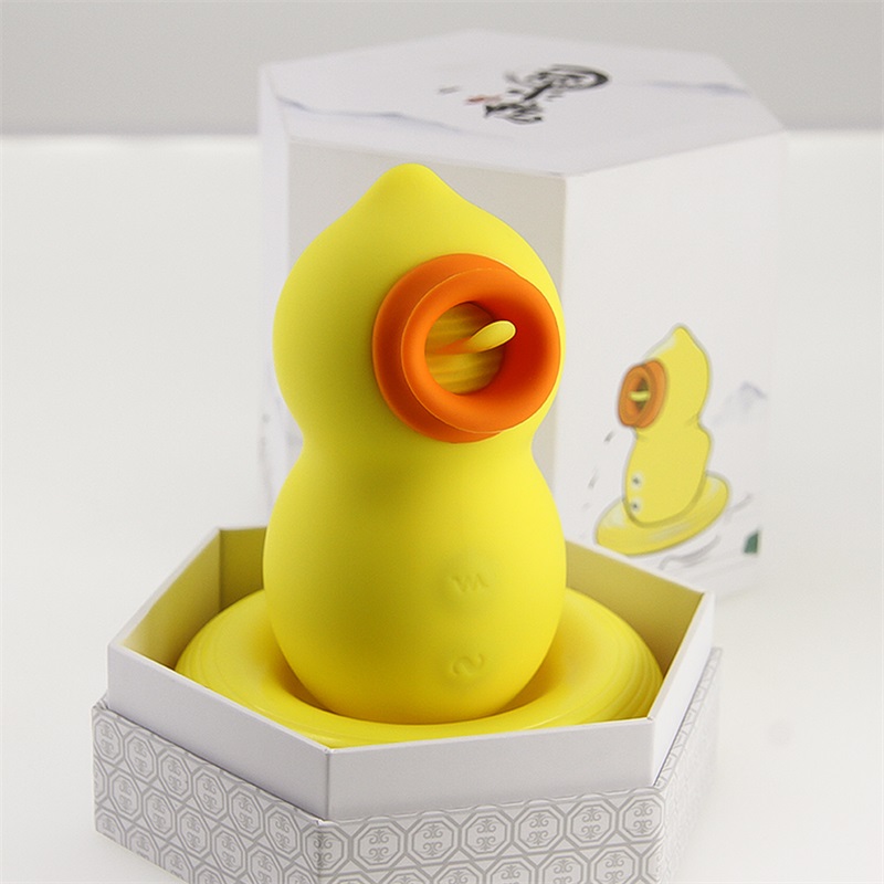 Dibe Vibrating Tongue King Duck Sucking Vibrator Clitoral Stimulators