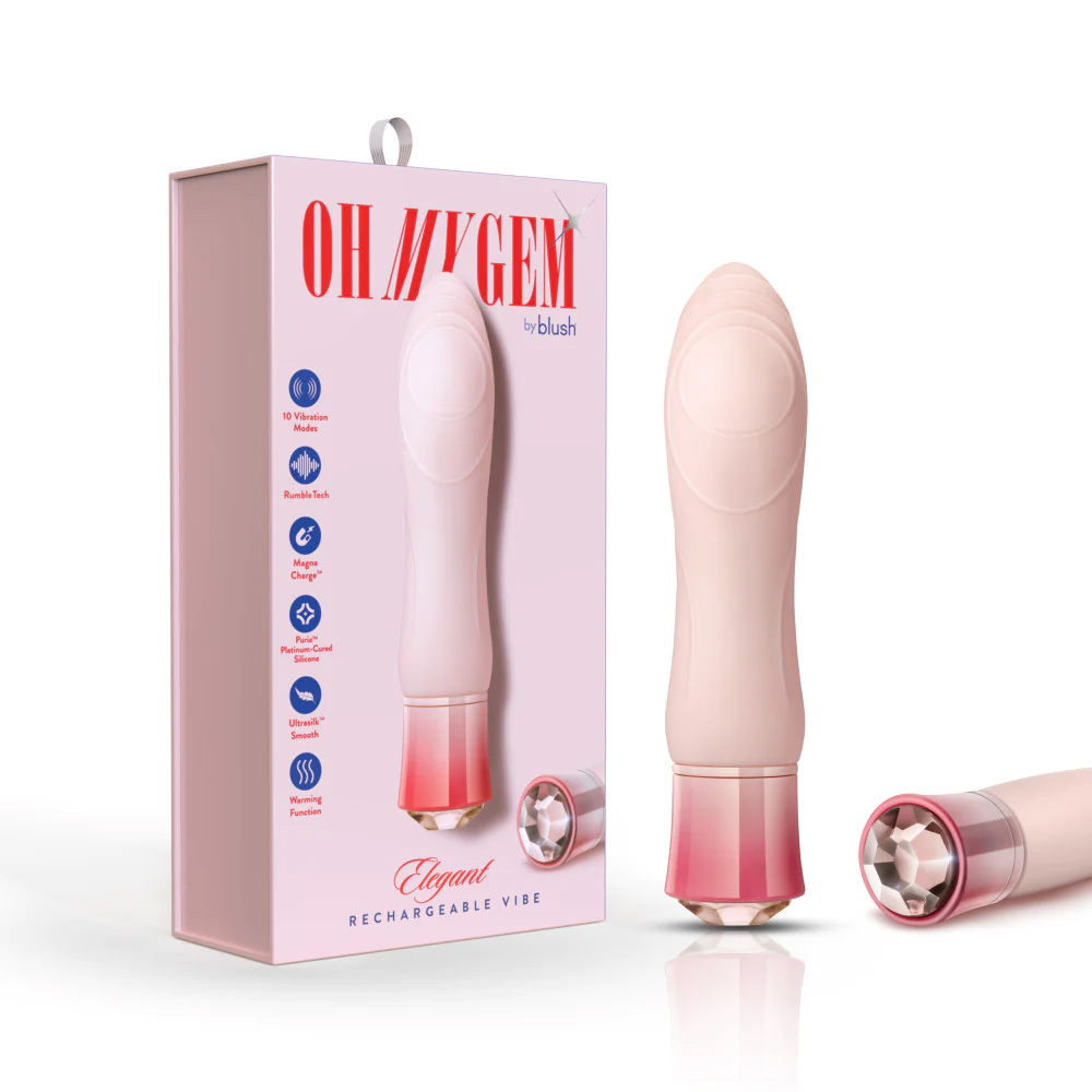 Blush Oh My Gem Elegant Warming G-Spot Vibrator- Morganite