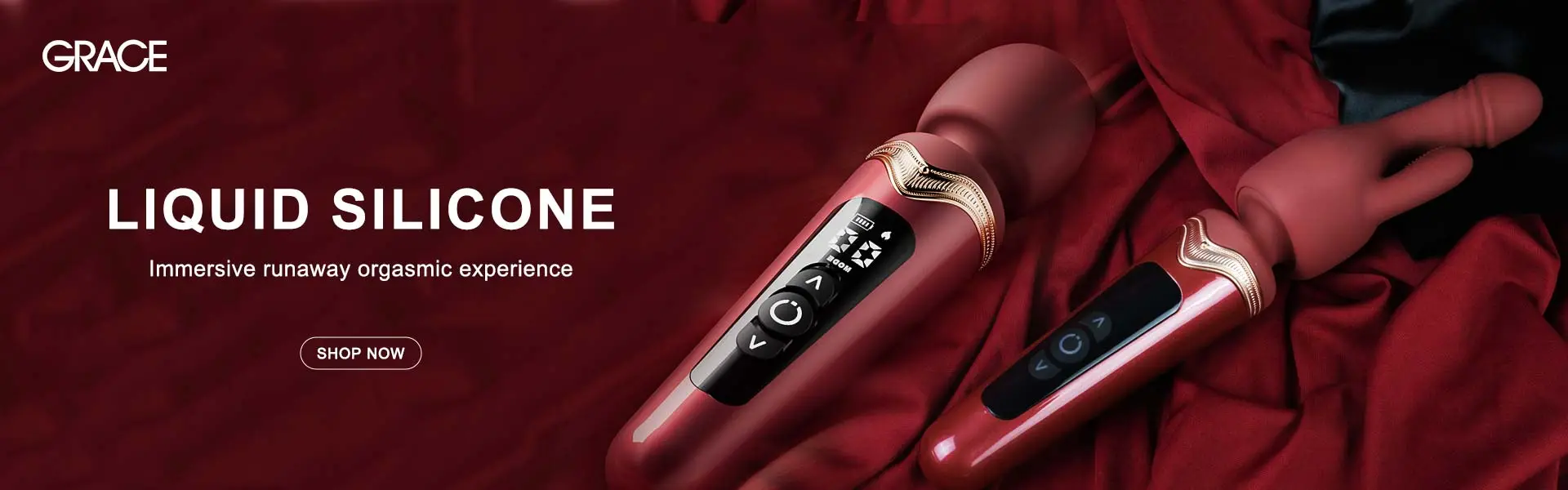 Luxury Liquid Silicone Wand Massager