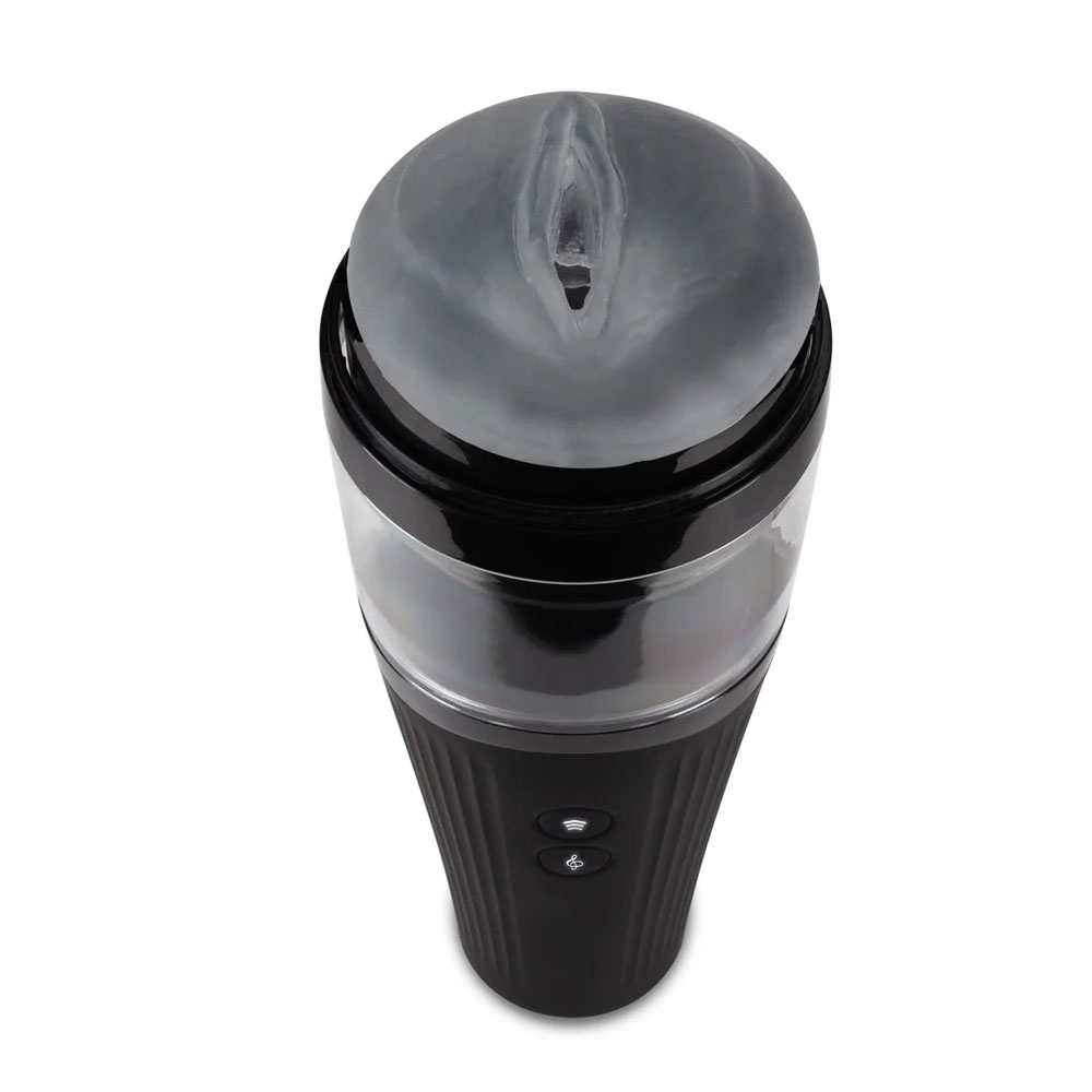 Blush M for men Torch Joyride Realistic Frosted Rechargeable Masturbator