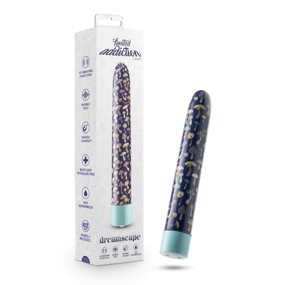 Blush Limited Addiction Dreamscape 7 Inch Slimline G-Spot Vibrator