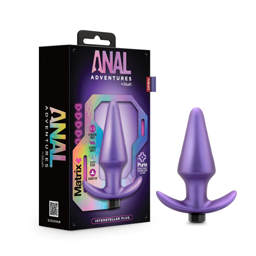 Blush Anal Adventures Matrix Interstellar Silicone Plug