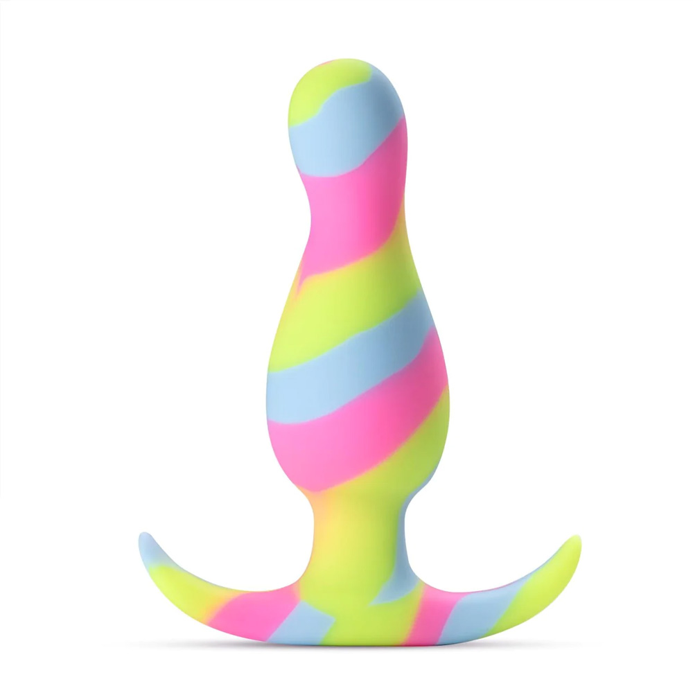 Blush Avant Kaleido Lime Artisan 3 Inch Butt Plug