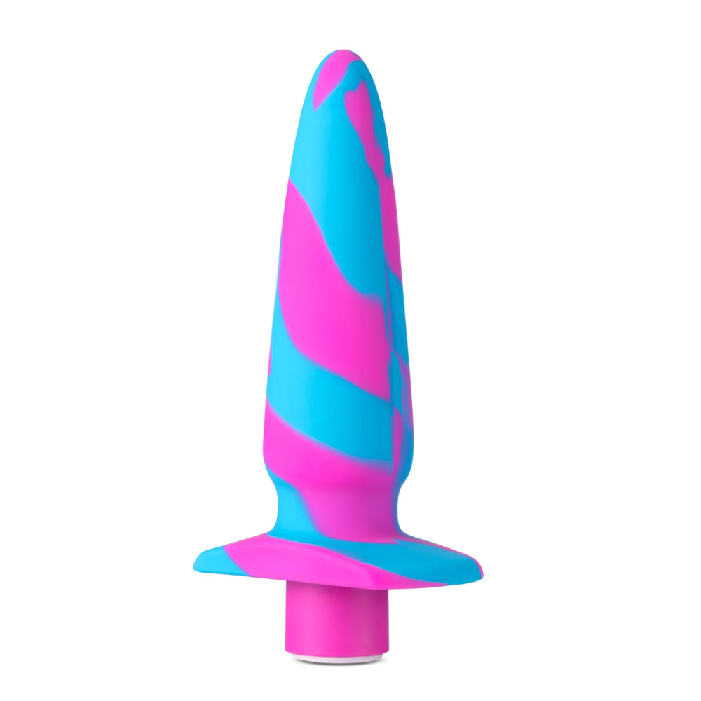 Blush Avant Vibrotize Fuchsia Artisan 5 Inch Powerful Vibrating Butt Plug