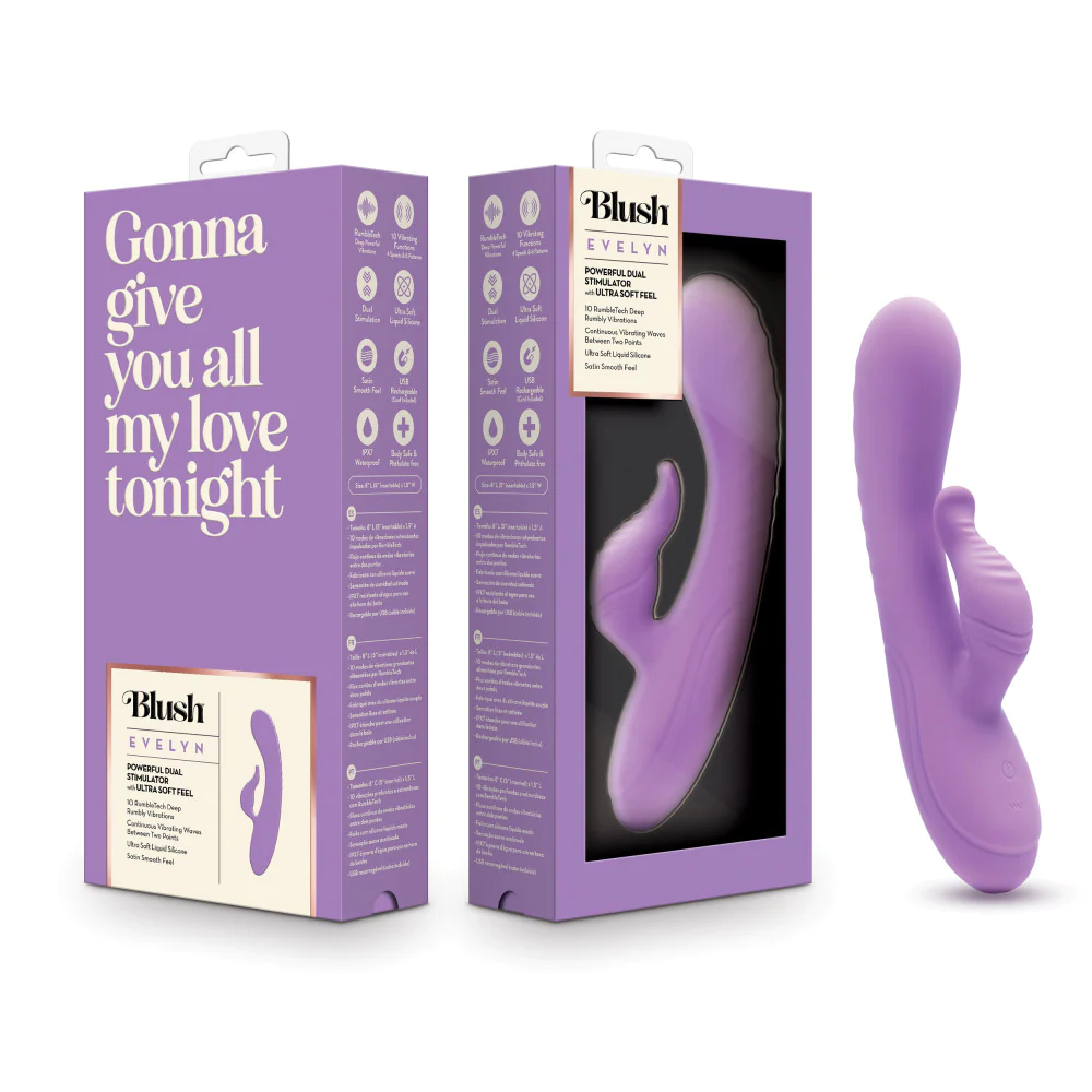 Blush Evelyn Rabbit G-Spot Vibrator