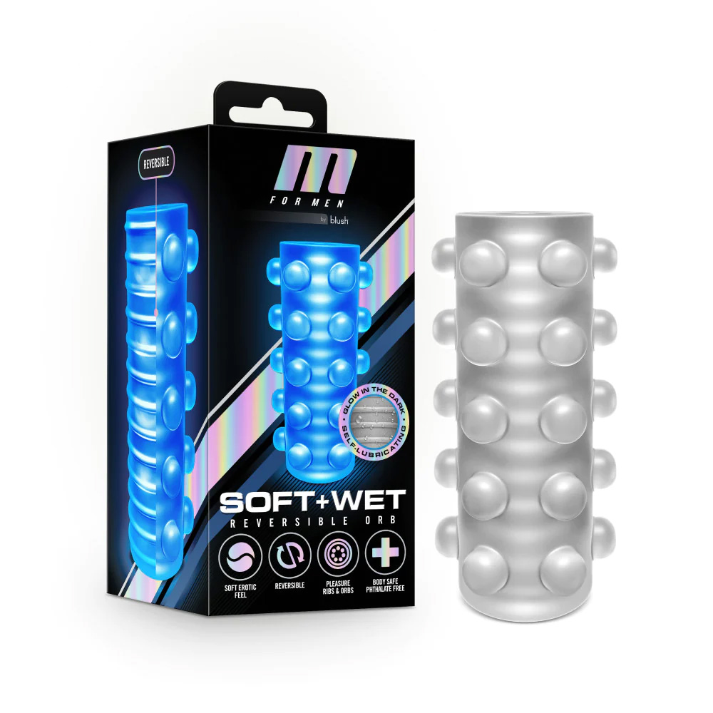 Blush M for men Reversible Orb Pocket Stroker