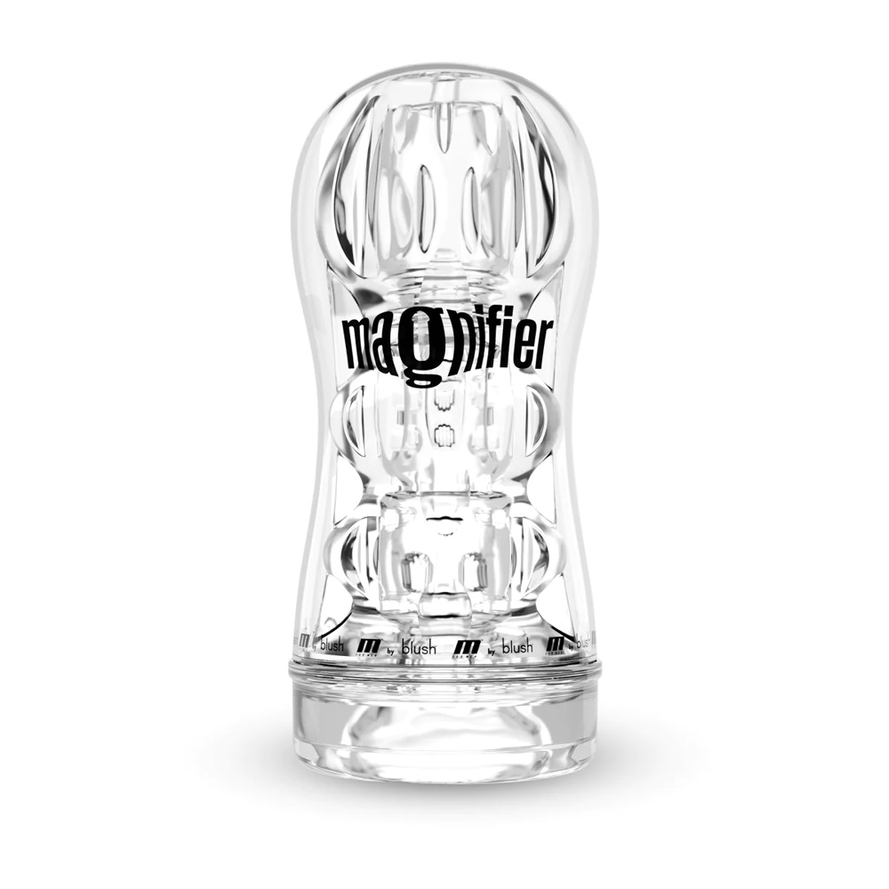 Blush M for men Soft and Wet Magnifier Clear Masturbator
