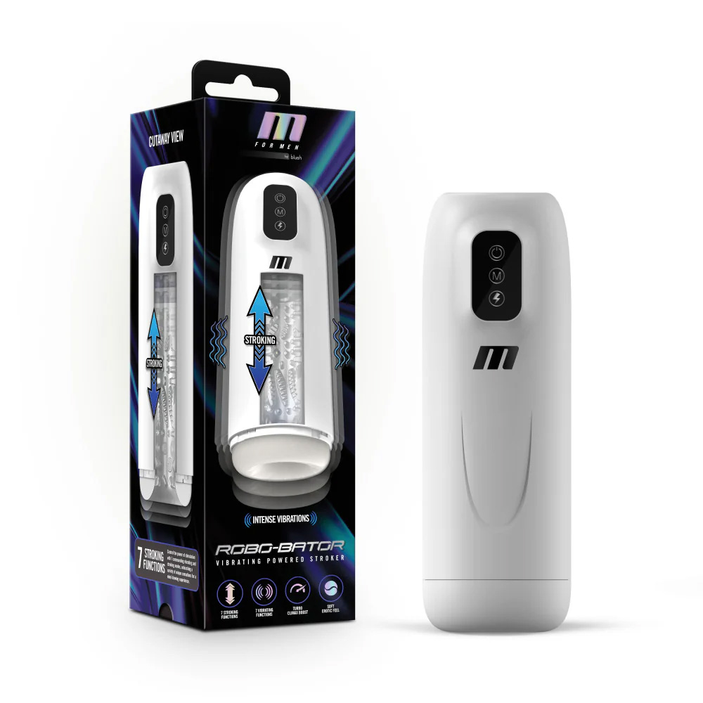 Blush M for men Robo Bator Vibrating Stroker