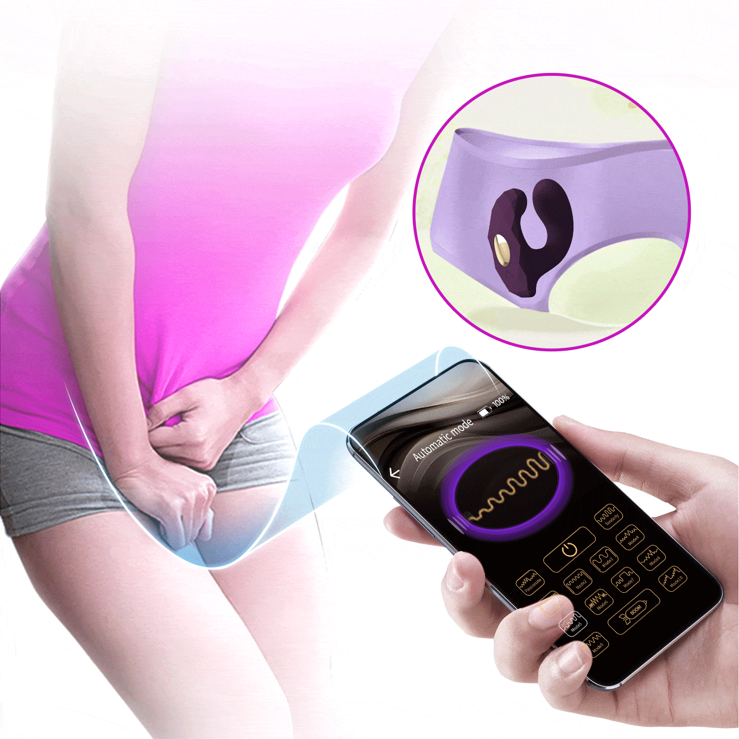 Pretty Love Billy Wearable G-spot & Clit Vibrator with App Control1