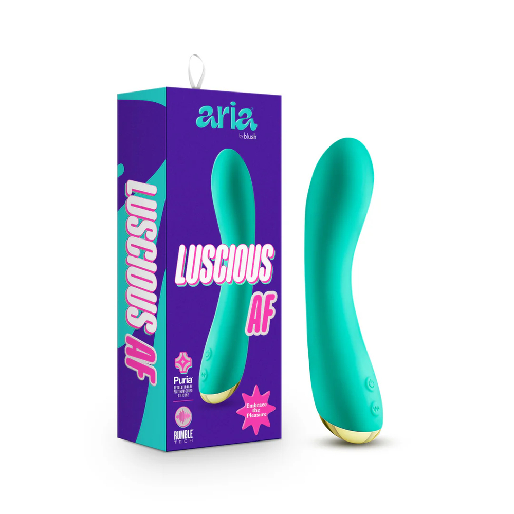 Blush Aria Luscious AF Stimulation Silicone G-Spot Vibrator