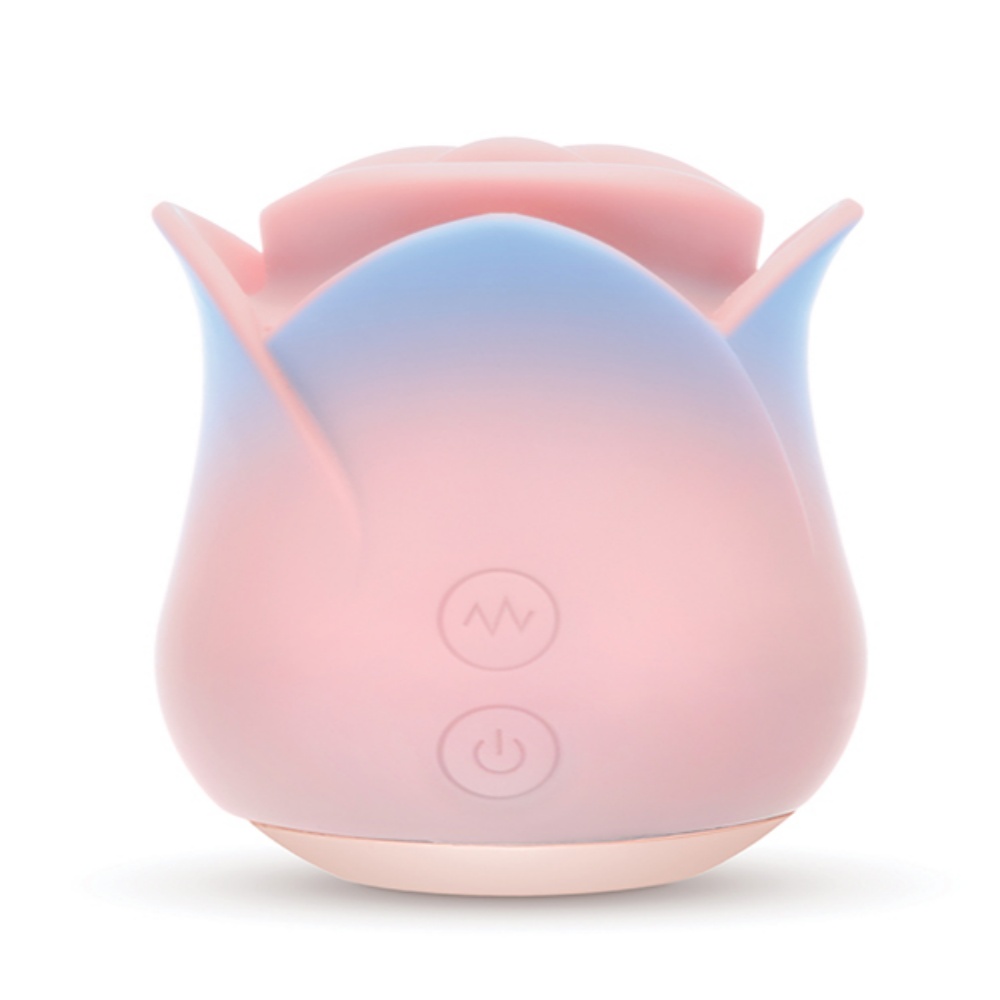 Blush Collection Kissing Rose Licking Stimulator Clitoral Vibrator Sex Toy