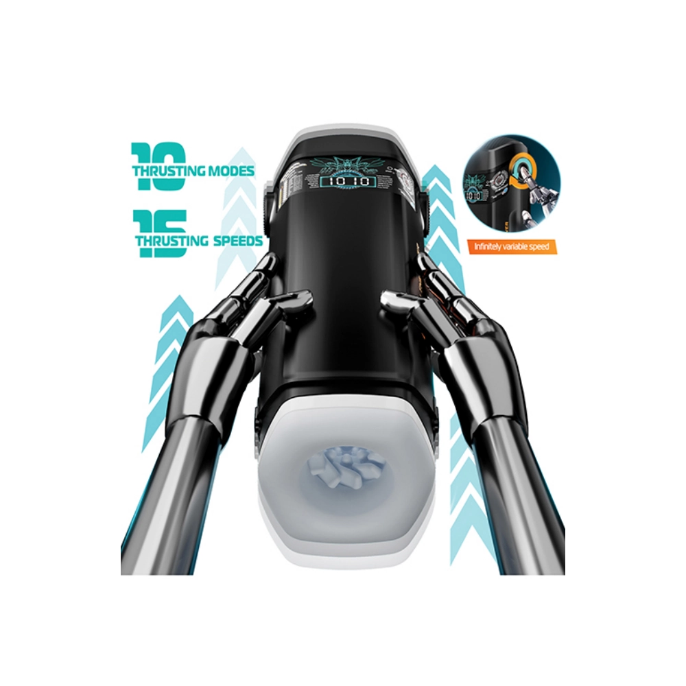 cyberskin titan thrusting masturbator side angle