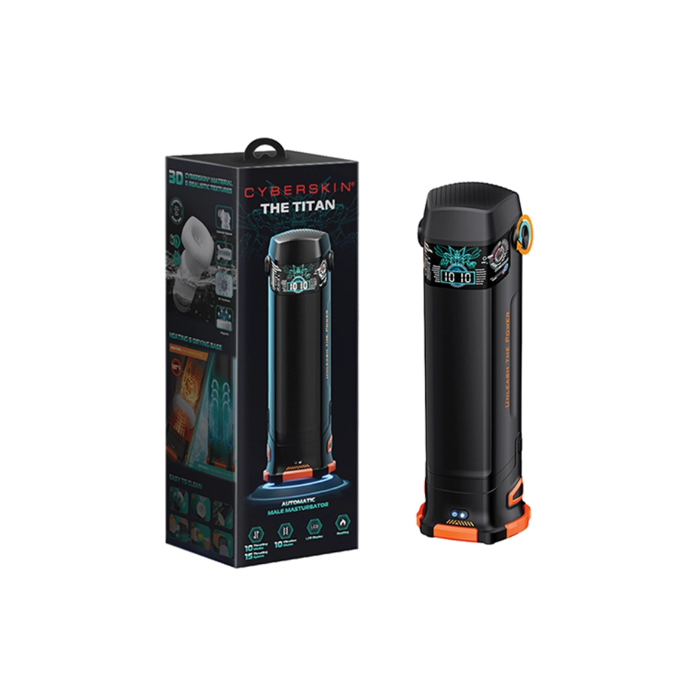 cyberskin titan control panel close up