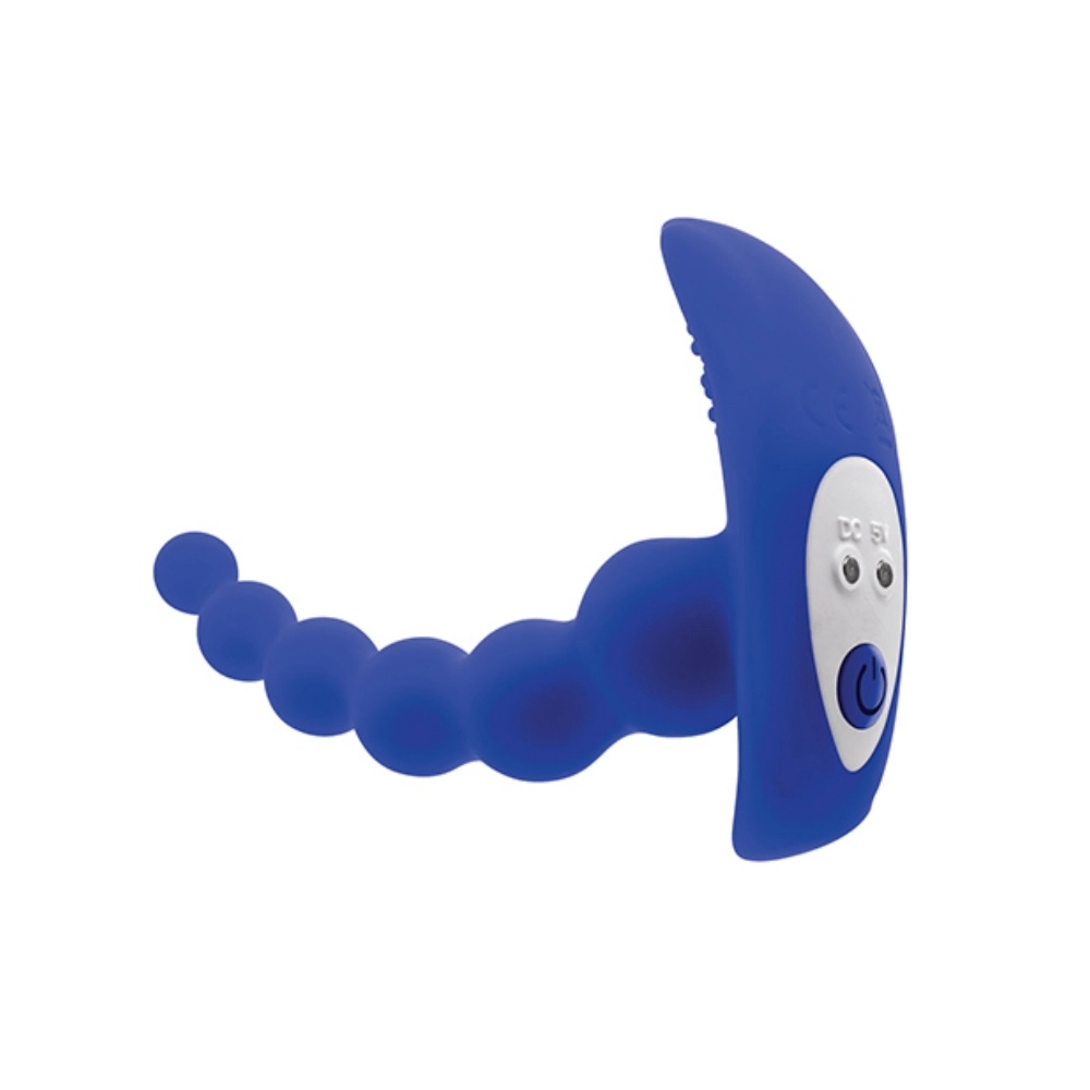 gender x beaded pleasure vibrator smooth silicone beads