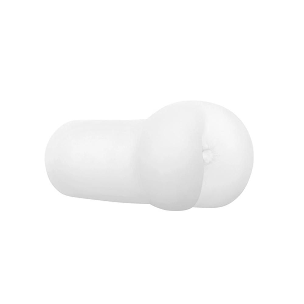gender x clearly combo crystal clear dildo detail