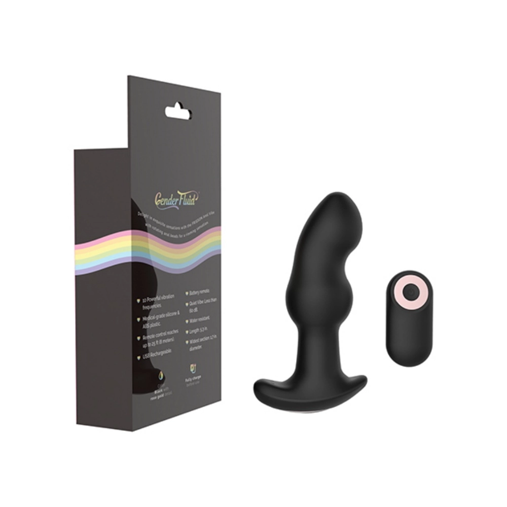 gender x anal vibrator plug with 10 vibration modes