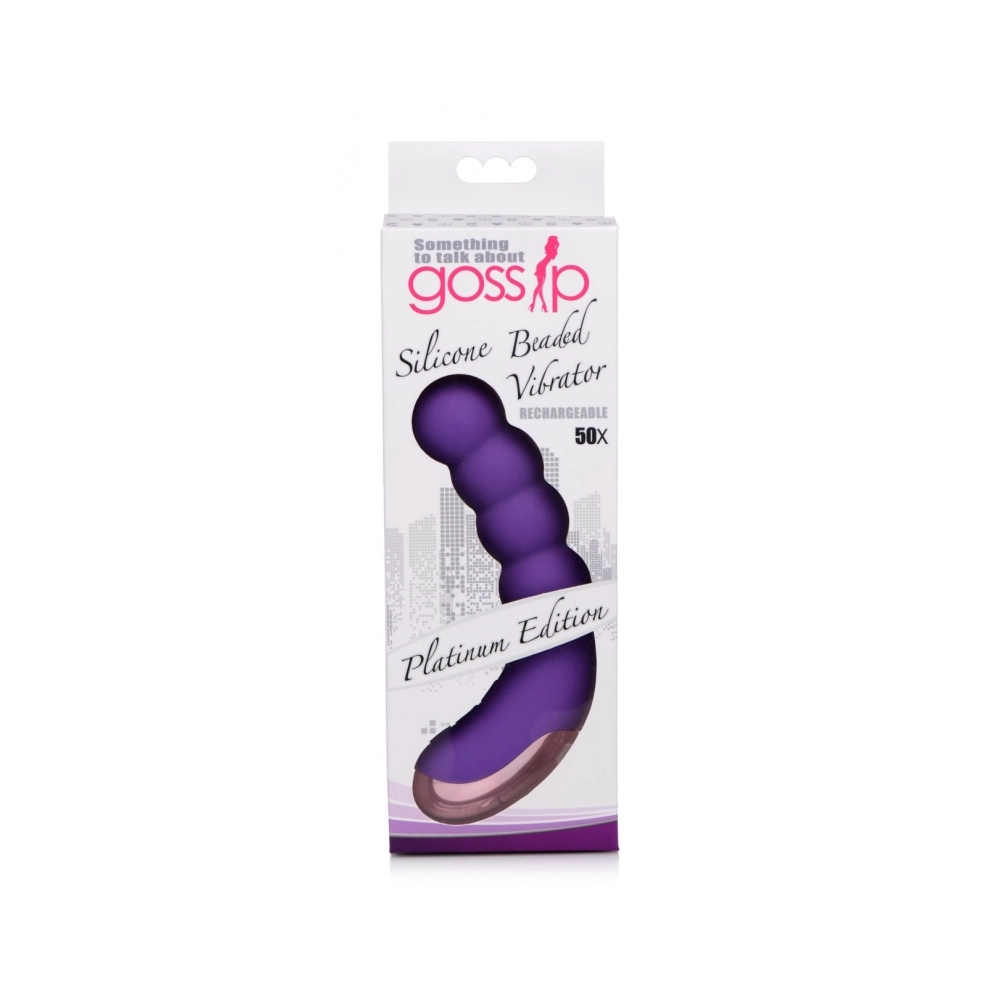 gossip 50x beaded gspot vibrator usb charging cable