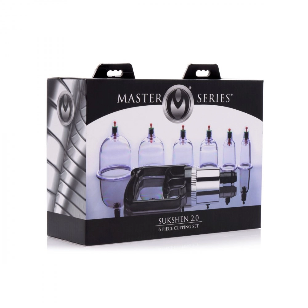master series cupping set suction demonstration