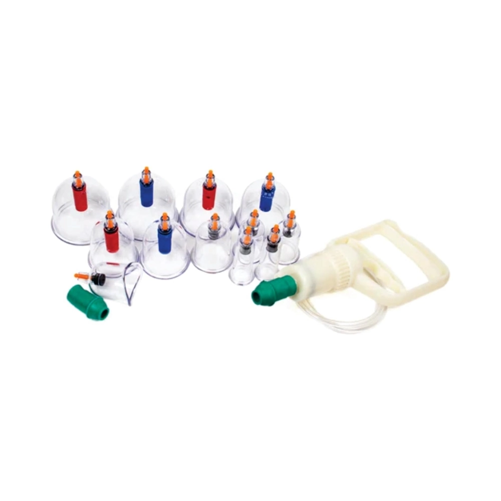 master series twelve piece cupping set front view