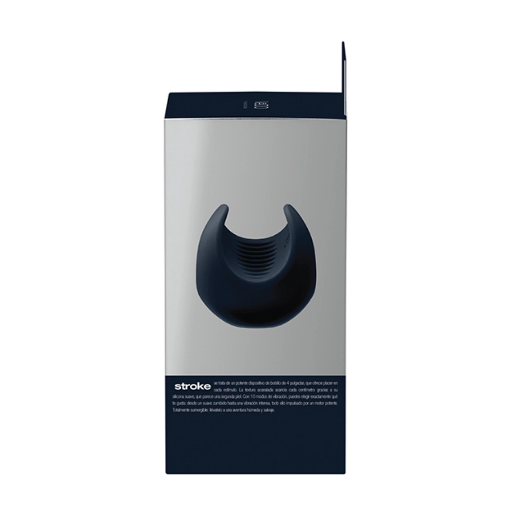 vedo stroke black rechargeable stroker