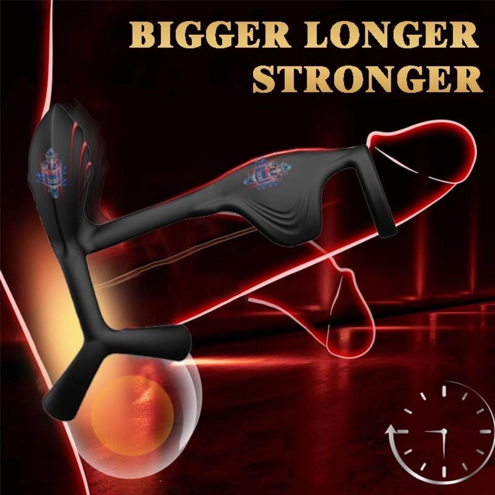 venusfun silicone penis ring with adjustable vibrations
