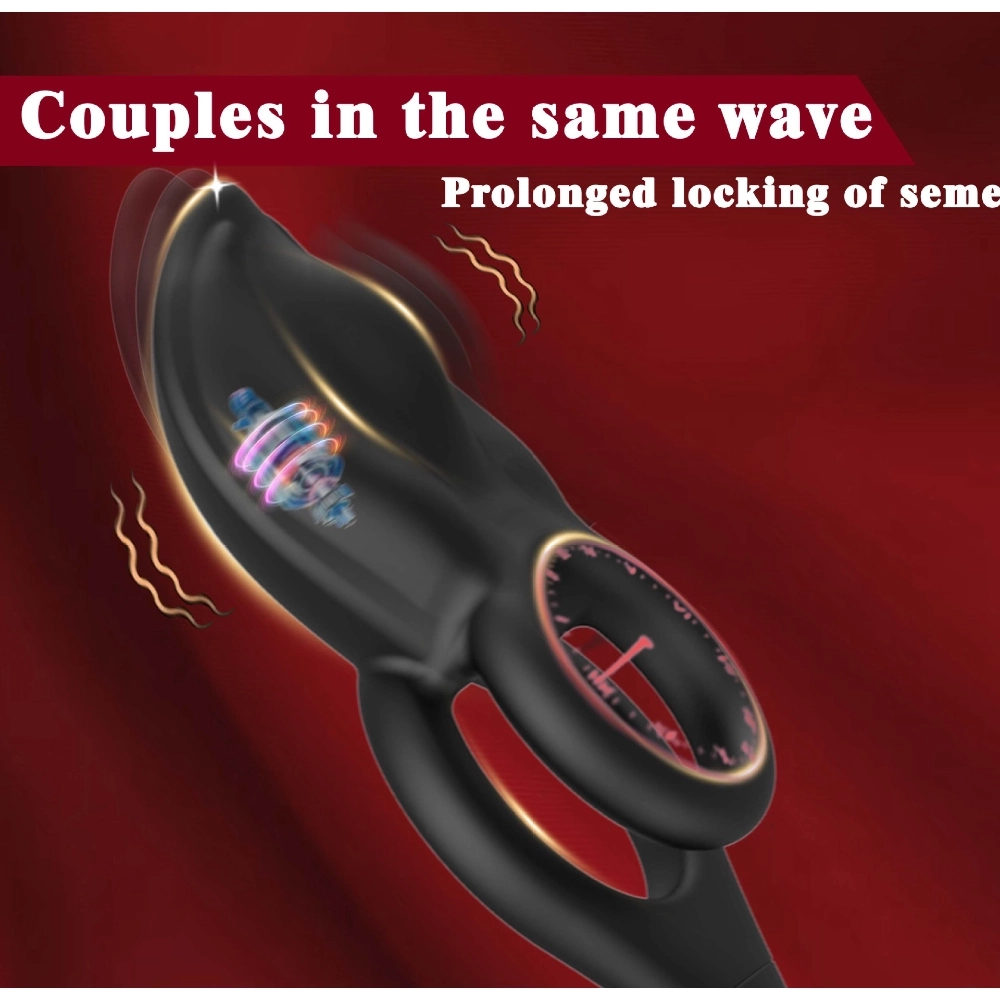 venusfun dual ring vibrating cock ring front view