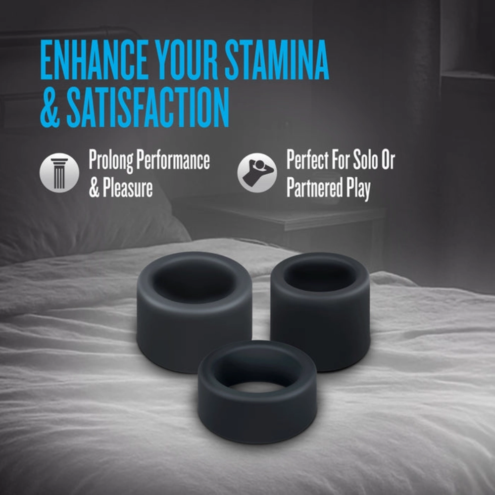stretchy silicone penis rings for firmer erections