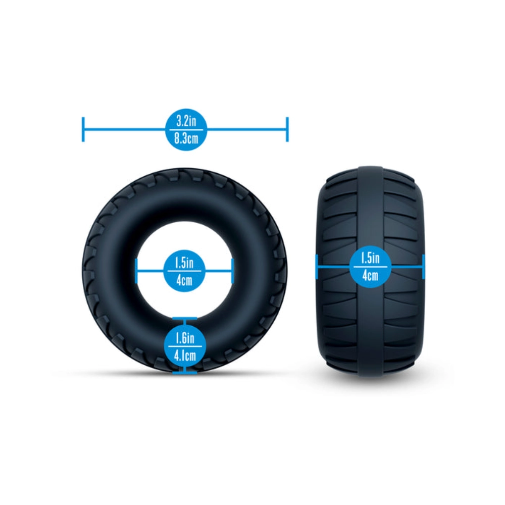 blush performance plus traction ultra thick silicone cock ring adult sex toy